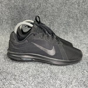 Nike Downshifter 8 Running Shoes Women's Size 6.5 Triple Black Athletic Training